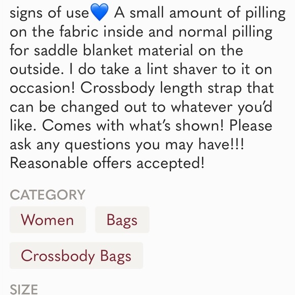 💙💙Espuela Saddle Blanket💙💙Bag - Picture 2 of 12